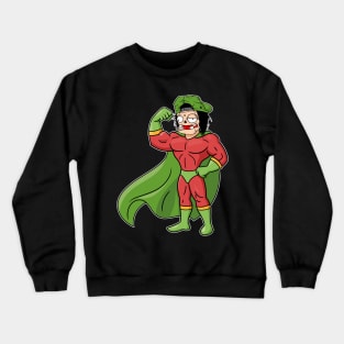 cosplay as superhero Crewneck Sweatshirt